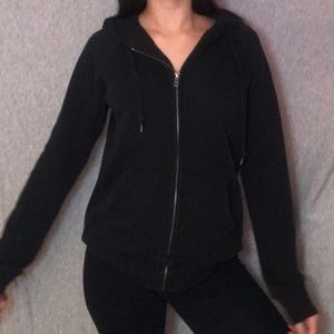 Black hoodie